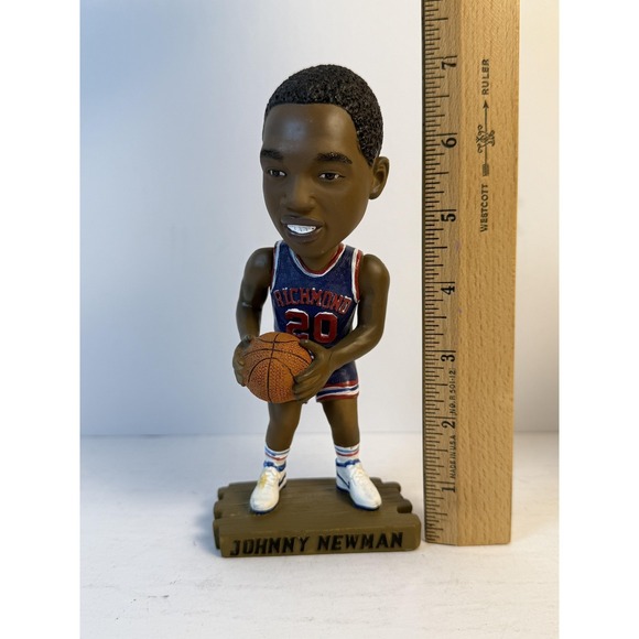 Richmond Spiders Johnny Newman Bobblehead One Size NCAA Alexander Global Multi - Picture 3 of 9